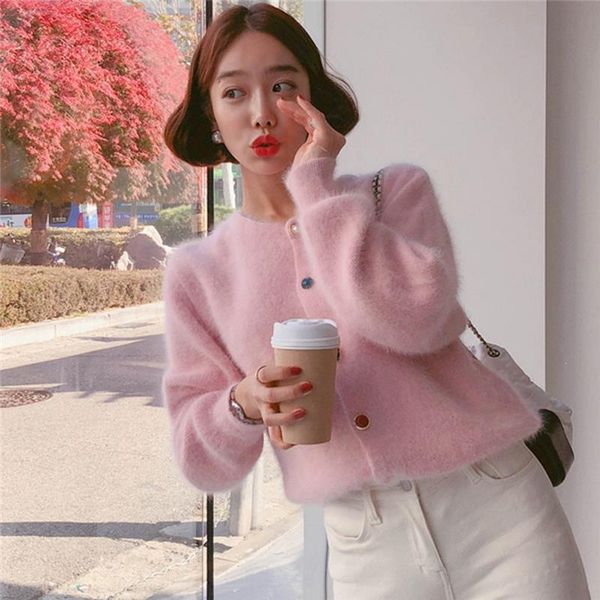2020 корея женский твердая однобортный cardigans сладкий gril супер фея кашемира outwear повседневный lady cotton свитер, White
2020 корея женский твердая однобортный cardigans сладкий gril супер фея кашемира outwear повседневный lady cotton свитер, White
