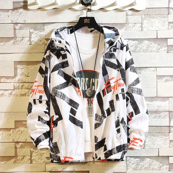 men cothes 2019 summer jacket men couple quick-drying hoodie hip hop letter male jacket printing sun protection coat, Black
men cothes 2019 summer jacket men couple quick-drying hoodie hip hop letter male jacket printing sun protection coat, Black