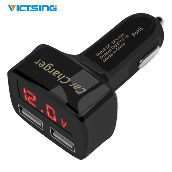victsing 12v/24v dual usb ports 3.1a car cigarette lighter charger universal digital led light display adapter car auto charger
victsing 12v/24v dual usb ports 3.1a car cigarette lighter charger universal digital led light display adapter car auto charger