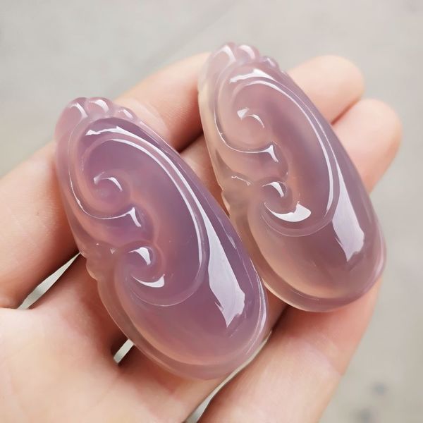 natural emperor purple jade myelin as like hanging pieces men's and women's jade sweater chain necklace boutique as happy hangin, Silver
natural emperor purple jade myelin as like hanging pieces men's and women's jade sweater chain necklace boutique as happy hangin, Silver
