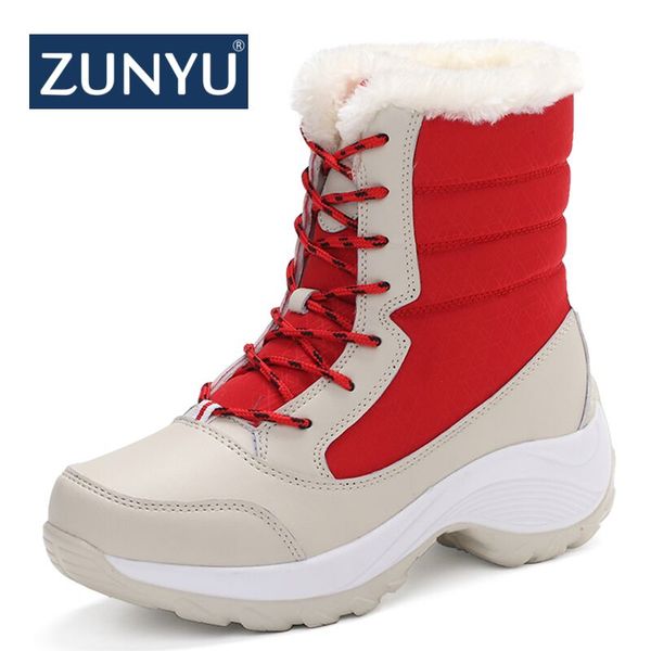 zunyu white winter boots women fashion snow boots new style women's shoes brand shoes fast girlw boot, Black
zunyu white winter boots women fashion snow boots new style women's shoes brand shoes fast girlw boot, Black
