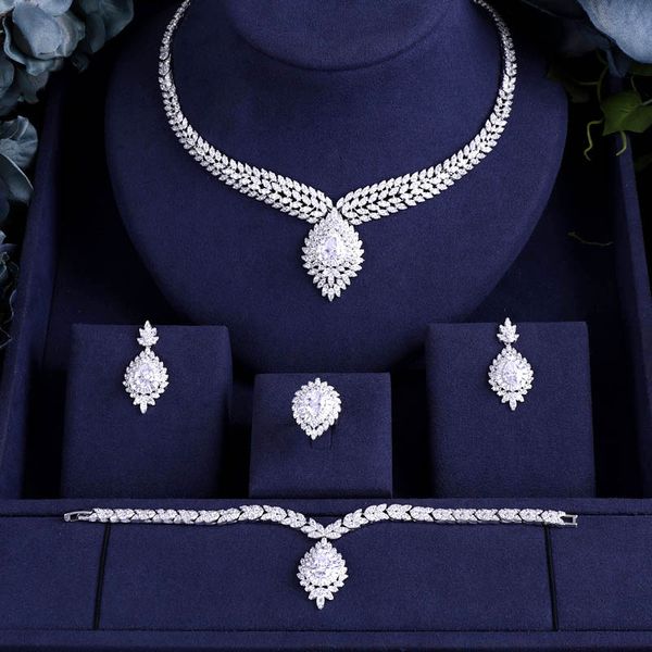 jankelly ale african 4pcs bridal jewelry sets new fashion dubai full jewelry set for women wedding party accessories design, Silver 
jankelly ale african 4pcs bridal jewelry sets new fashion dubai full jewelry set for women wedding party accessories design, Silver