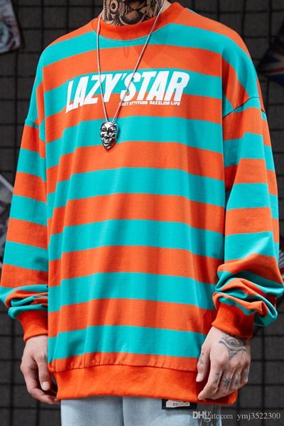 waterwear male street rainbow stripe overize hoodies loose pullovers long sleeve man with round neck sweatshirt hoodies, Black
waterwear male street rainbow stripe overize hoodies loose pullovers long sleeve man with round neck sweatshirt hoodies, Black
