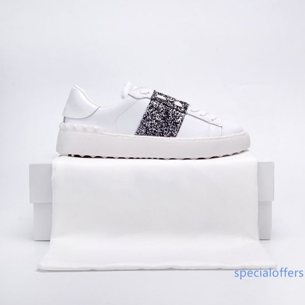 2019 luxury popular leather casual shoes women men designer sneakers fashion open lace up casual shoes, Black
2019 luxury popular leather casual shoes women men designer sneakers fashion open lace up casual shoes, Black