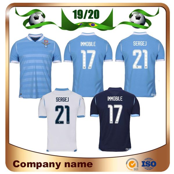 19/20 Lazio #17 IMMOBILE Soccer Jersey 2019 Lazio #21 SERGEJ #7 KISHNA Soccer Shirt #6 LUCAS #10 LUIS ALBERTO Custom Football uniform
19/20 Lazio #17 IMMOBILE Soccer Jersey 2019 Lazio #21 SERGEJ #7 KISHNA Soccer Shirt #6 LUCAS #10 LUIS ALBERTO Custom Football uniform