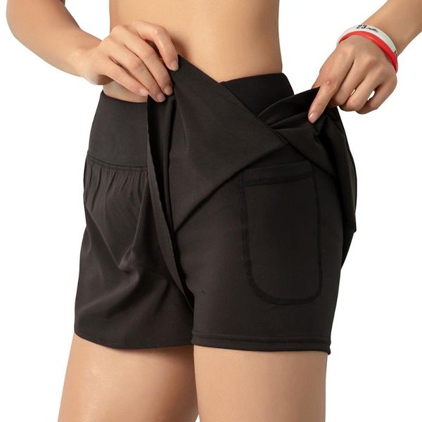 gym clothing lixada 2021 women double shorts side pocket running breathable quick dry yoga workout fitness sportwear, White;black
gym clothing lixada 2021 women double shorts side pocket running breathable quick dry yoga workout fitness sportwear, White;black