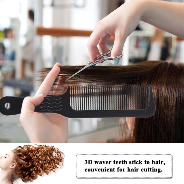 antistatic 3d hair comb hairdressing comb anti slide handle haircut for professional home use for woman, Silver
antistatic 3d hair comb hairdressing comb anti slide handle haircut for professional home use for woman, Silver