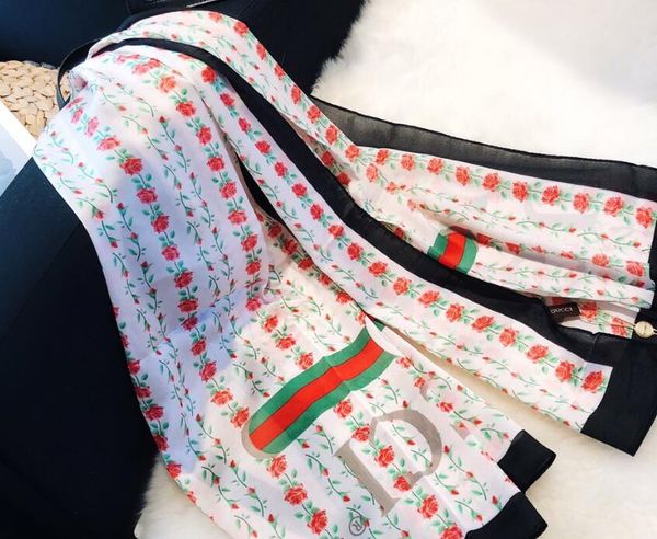 21 color classic womens wraps spring silk scarf 2019 women letter shawl scarf fashion long neck ring christmas gift wholesale 180x90cm, Blue;gray
21 color classic womens wraps spring silk scarf 2019 women letter shawl scarf fashion long neck ring christmas gift wholesale 180x90cm, Blue;gray