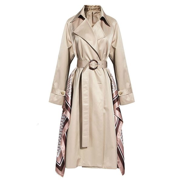 women's trench coats wide waist women double breast patchwork print bandage goddess fan full sleeve casual loose long coat dmy1729, Tan;black
women's trench coats wide waist women double breast patchwork print bandage goddess fan full sleeve casual loose long coat dmy1729, Tan;black