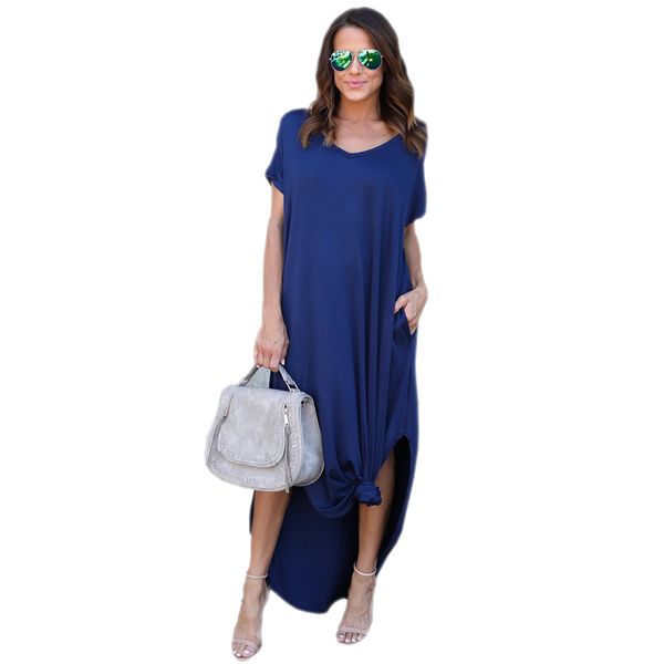 женские casual v шеи свободный карманный длинные платья с коротким рукавом сплит макси платья 2020, Black;gray
женские casual v шеи свободный карманный длинные платья с коротким рукавом сплит макси платья 2020, Black;gray