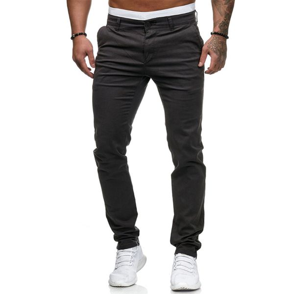 new design casual men pants cotton slim pant straight trousers fashion business solid dark gray black joggers men pantalon homme
new design casual men pants cotton slim pant straight trousers fashion business solid dark gray black joggers men pantalon homme