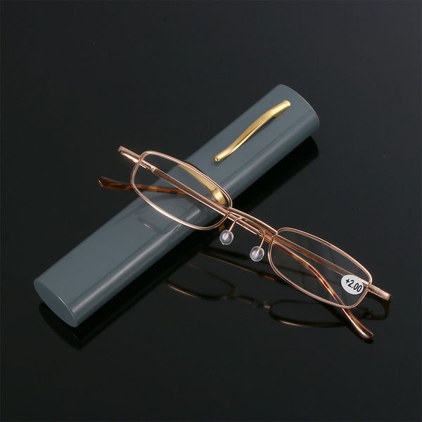 унисекс дальнозоркостью очки с pen tube case reading glasses весна петля очки классический металлический корпус vision care + 1,00 ~ 4,00, Silver
унисекс дальнозоркостью очки с pen tube case reading glasses весна петля очки классический металлический корпус vision care + 1,00 ~ 4,00, Silver