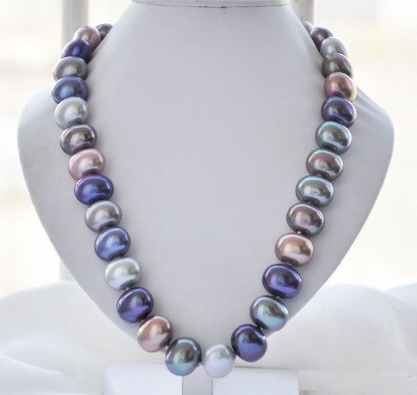 hand knotted charming 20mm white egg shell pearl necklace 18" fashion jewelry, Silver
hand knotted charming 20mm white egg shell pearl necklace 18" fashion jewelry, Silver