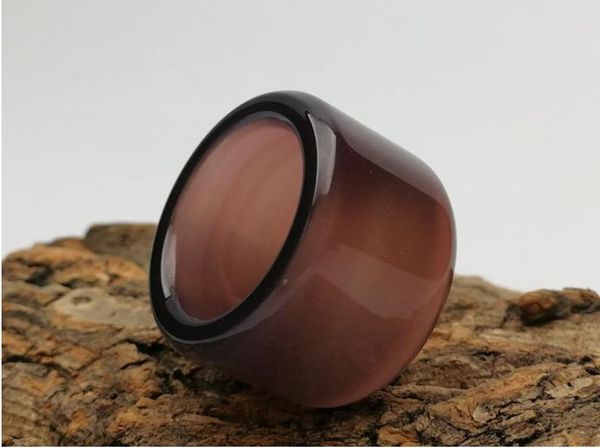 c51#925 silver inlaid natural chalcedony live ring, clean and bright, Golden;silver
c51#925 silver inlaid natural chalcedony live ring, clean and bright, Golden;silver