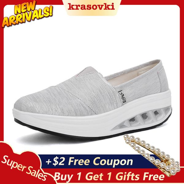 krasovki breathable casual shoes spring autumn summer slip on sneakers platform flats rocking shoes wedge sneakers for women, Black
krasovki breathable casual shoes spring autumn summer slip on sneakers platform flats rocking shoes wedge sneakers for women, Black