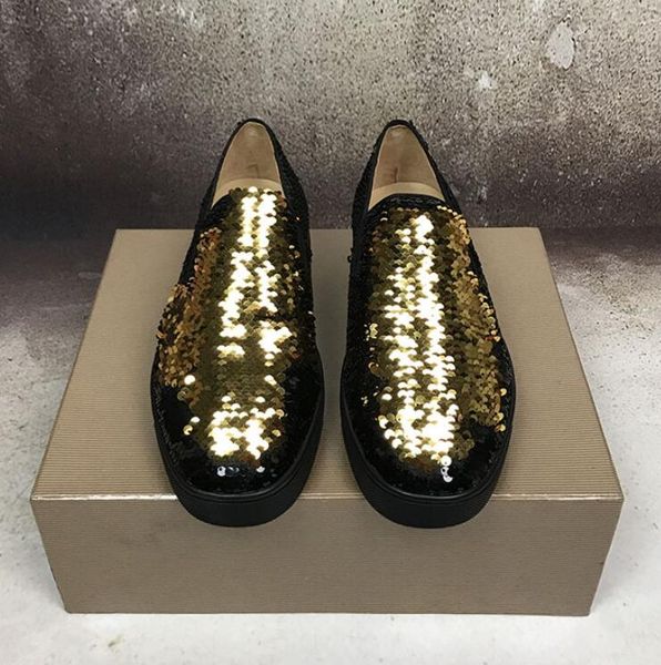 men's sneaker red bottom loafers slip on pik boats sneakers black/gold sequins red sole shoes outdoor casual trainers wholesale shoe
men's sneaker red bottom loafers slip on pik boats sneakers black/gold sequins red sole shoes outdoor casual trainers wholesale shoe