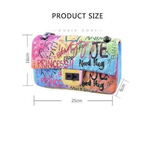 mini size amazing graffiti rainbow bag womens luxury handbags women bags designer lady crossbody shoulder bags selling
mini size amazing graffiti rainbow bag womens luxury handbags women bags designer lady crossbody shoulder bags selling