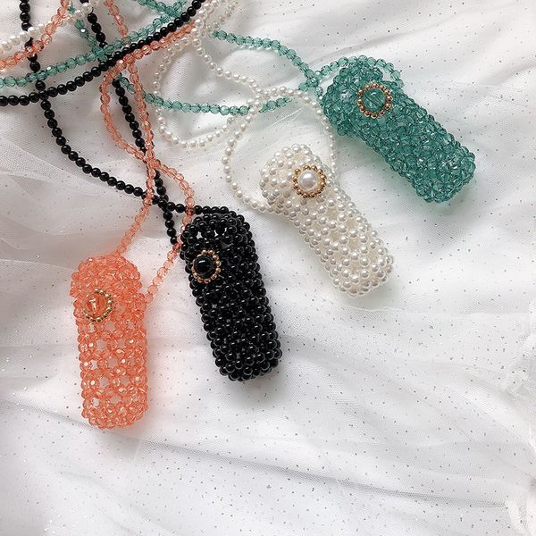 handmade mini beaded lipstick portable p vacation pouch for woman 2020 solid color round customizable shoulder crossbody bag
handmade mini beaded lipstick portable p vacation pouch for woman 2020 solid color round customizable shoulder crossbody bag