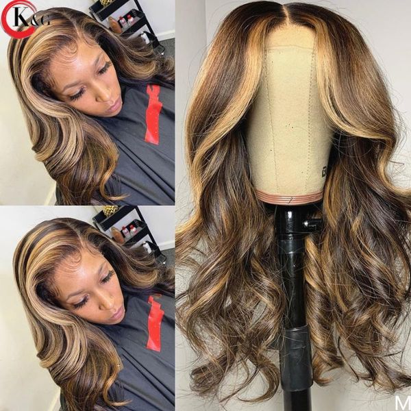 kunggang highlight 13*4 13*6 lace front human hair brazilian middle ratio deep part lace wavy wigs 130% 150% density, Black;brown
kunggang highlight 13*4 13*6 lace front human hair brazilian middle ratio deep part lace wavy wigs 130% 150% density, Black;brown