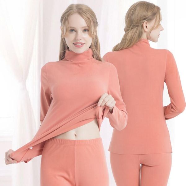 heated women's thermal underwear tunics warm female turtleneck ladies inner wear winter body thermo suits, Black;pink
heated women's thermal underwear tunics warm female turtleneck ladies inner wear winter body thermo suits, Black;pink