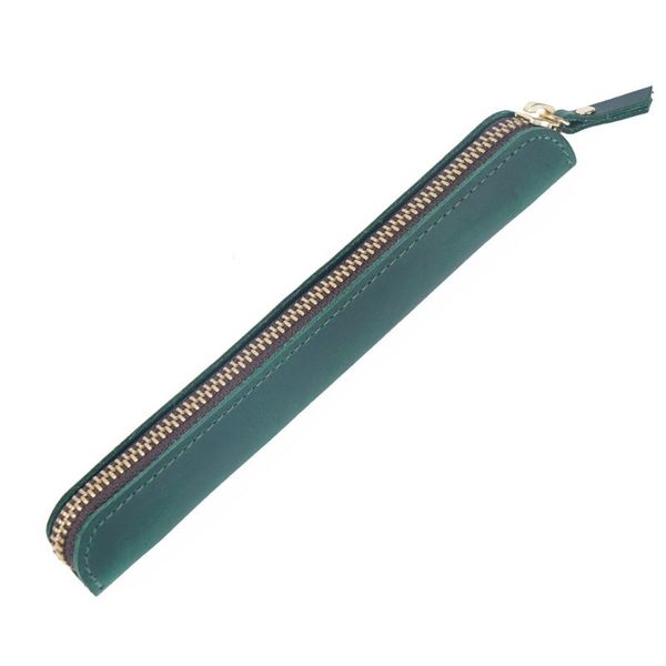 handmade leather pencil bag vintage retro zipper fountain pen brush pouch case c90f
handmade leather pencil bag vintage retro zipper fountain pen brush pouch case c90f
