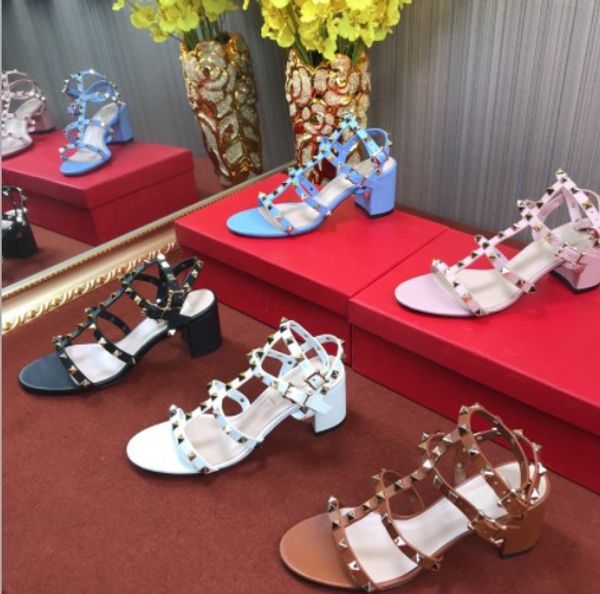 women studded strappy rivets open toe slingback sandals ankle strap medium block thick heels pumps for dress party wedding, Black
women studded strappy rivets open toe slingback sandals ankle strap medium block thick heels pumps for dress party wedding, Black