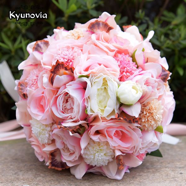 kyunovia silk wedding bouquet wedding flowers keepsake bouquet bridal coral rose and pink hydrangea fe36
kyunovia silk wedding bouquet wedding flowers keepsake bouquet bridal coral rose and pink hydrangea fe36