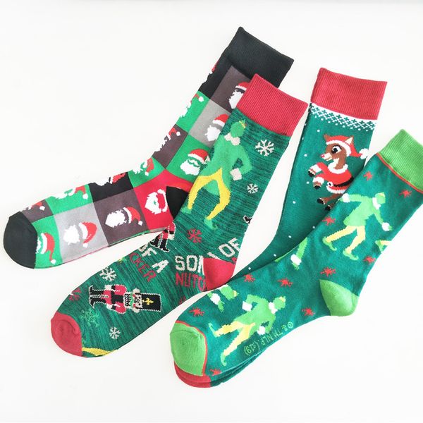 men's standard sock creative man's christmas socks colorful high funny cotton sox spring autumn trendy skarpetki, Black
men's standard sock creative man's christmas socks colorful high funny cotton sox spring autumn trendy skarpetki, Black