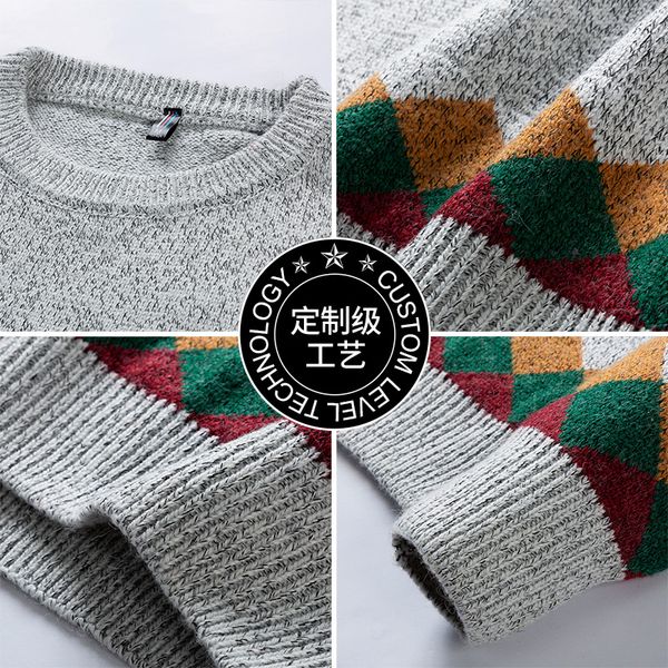 sweater men casual o-neck men's pullover autumn winter mens sweaters for 2019 christmas pullover men purple black pullover men, White;black
sweater men casual o-neck men's pullover autumn winter mens sweaters for 2019 christmas pullover men purple black pullover men, White;black