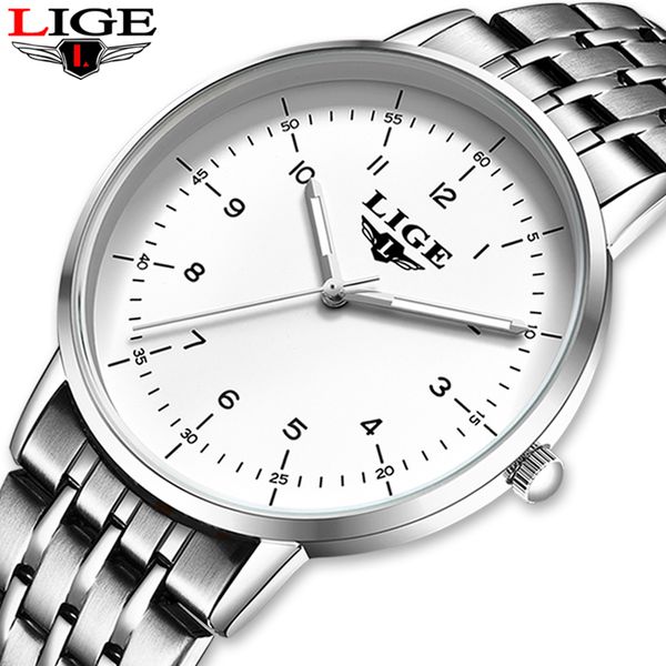 relogio masculino 2020 lige fashion casual mens watches ultra thin waterproof stainless steel band quartz watch+box, Slivery;brown
relogio masculino 2020 lige fashion casual mens watches ultra thin waterproof stainless steel band quartz watch+box, Slivery;brown