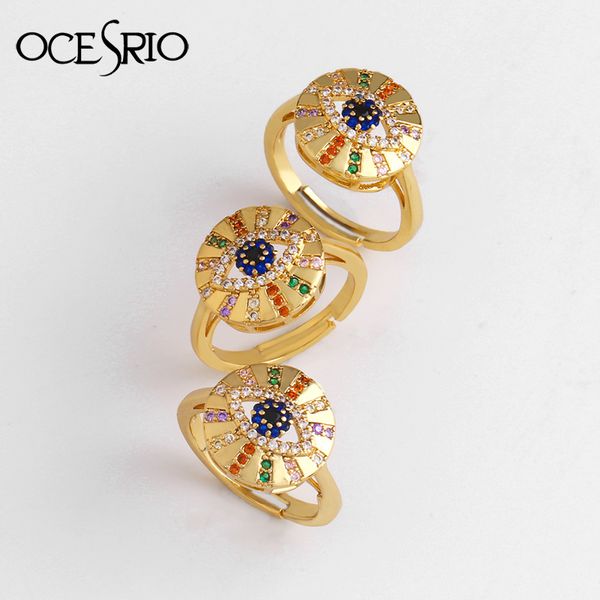 2019 new luxury blue crystal evil eye finger open ring 585 gold women adjustable wedding turkish lucky hamsa jewelry rig-h75, Golden;silver
2019 new luxury blue crystal evil eye finger open ring 585 gold women adjustable wedding turkish lucky hamsa jewelry rig-h75, Golden;silver