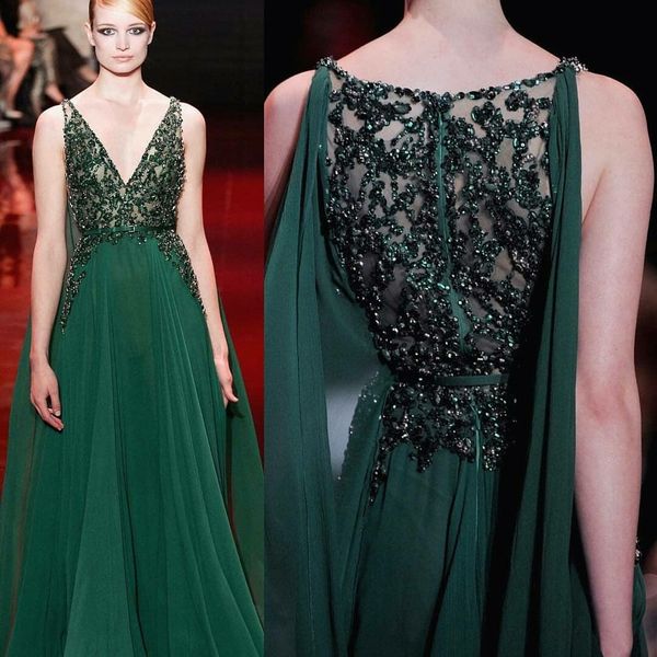 elie saab evening dresses 2019 v neck sequined chiffon prom gowns with beads zipper back custom made robes de soirée, Black;red
elie saab evening dresses 2019 v neck sequined chiffon prom gowns with beads zipper back custom made robes de soirée, Black;red