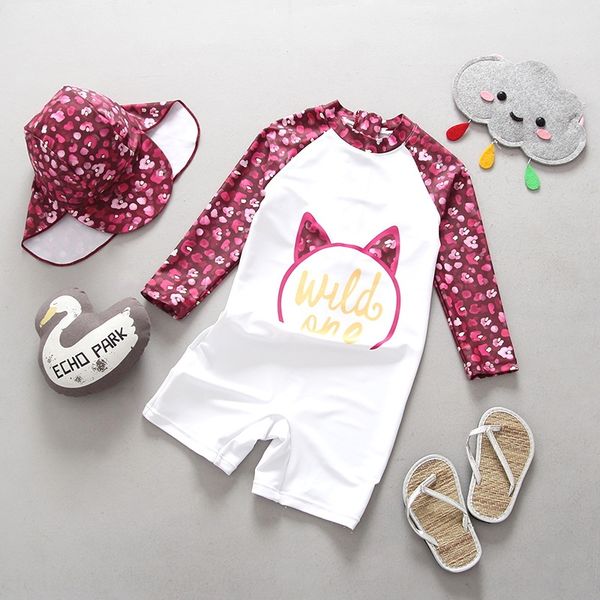 ins girl cute swim hat kitten-shaped swimsuit one-piece baby girl baby sunscreen surf suit with hat, White;black
ins girl cute swim hat kitten-shaped swimsuit one-piece baby girl baby sunscreen surf suit with hat, White;black