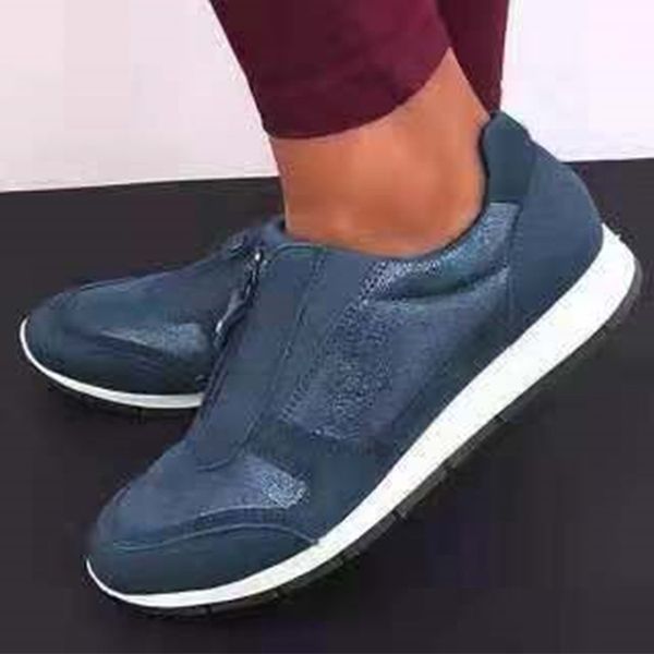 new shoes women casual falt sneakers ladies zip pu autumn single shoes woman comfort plus size walking women's footwear, Black
new shoes women casual falt sneakers ladies zip pu autumn single shoes woman comfort plus size walking women's footwear, Black