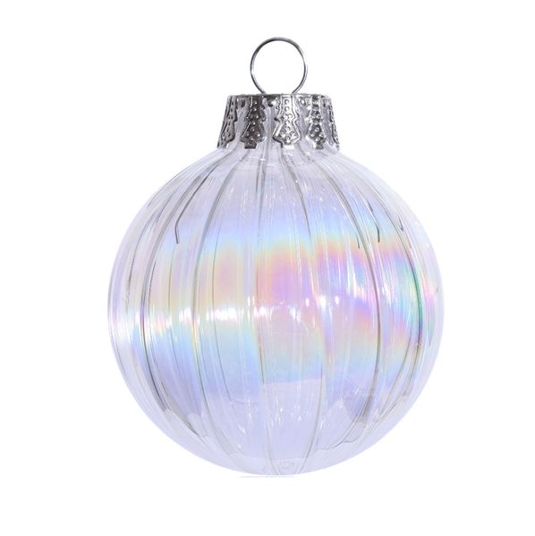 promotion - diy paintable transparent clear christmas ornament decoration 66mm glass rainbow rainbow glass stripe ball, 5/pack
promotion - diy paintable transparent clear christmas ornament decoration 66mm glass rainbow rainbow glass stripe ball, 5/pack