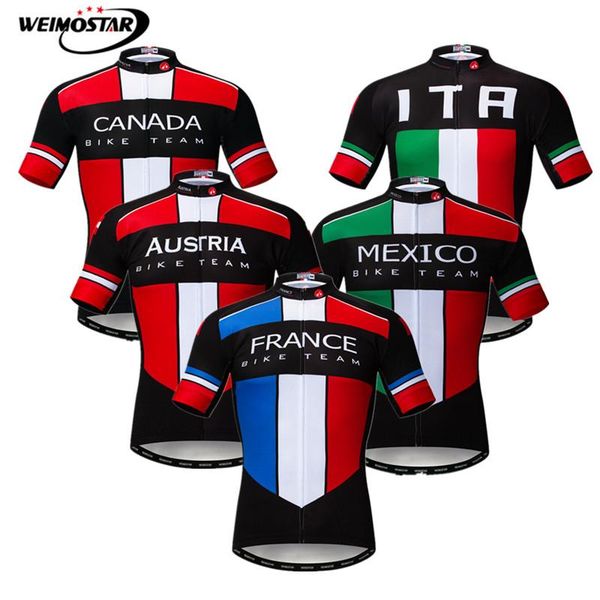 weimostar nation велоспорт джерси рубашка wear мужчины pro team велоспорт одежда спортивного велосипед одежда дышащий mtb велосипед джерси, Black;red
weimostar nation велоспорт джерси рубашка wear мужчины pro team велоспорт одежда спортивного велосипед одежда дышащий mtb велосипед джерси, Black;red