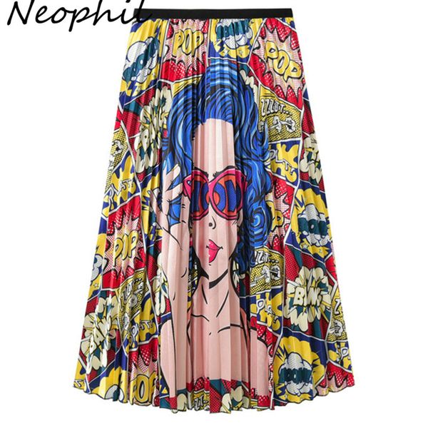 neophil 2019 women summer print pattern pleated long skirts high waist ladies bohemian empire party maxi fashion skirts s2603, Black
neophil 2019 women summer print pattern pleated long skirts high waist ladies bohemian empire party maxi fashion skirts s2603, Black
