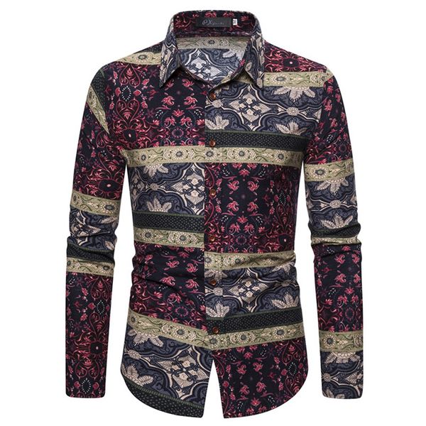 men tuxedo shirts splicing printed business shirt leisure retro long-sleeved shirt blouse casual turn-down collar mens, White;black
men tuxedo shirts splicing printed business shirt leisure retro long-sleeved shirt blouse casual turn-down collar mens, White;black