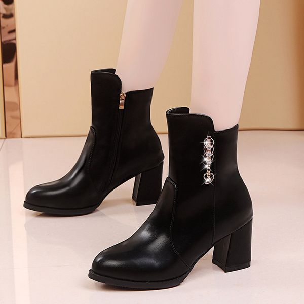 ladies fashion shoes women's boots ankle short pointed toe casual single shoes black leather boots women #ew
ladies fashion shoes women's boots ankle short pointed toe casual single shoes black leather boots women #ew