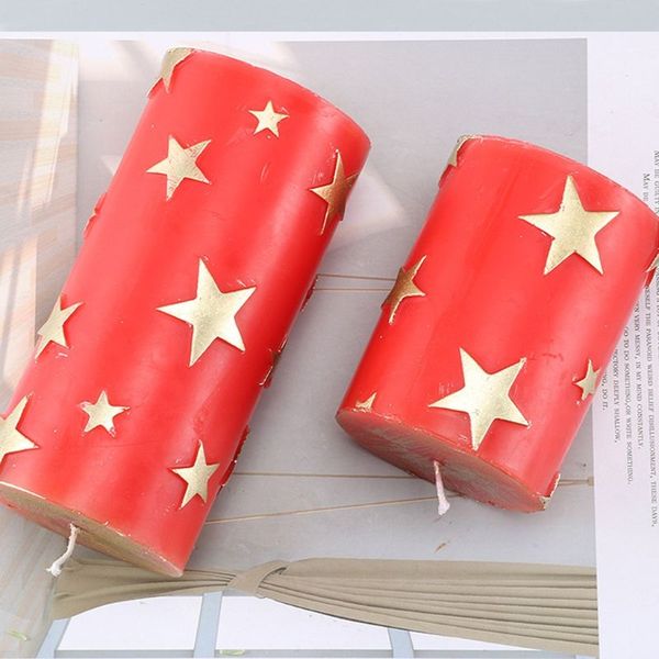 3d cylindrical flower / cylindrical star candle plastic silicone candle mold wax soap making diy craft decorating tool
3d cylindrical flower / cylindrical star candle plastic silicone candle mold wax soap making diy craft decorating tool