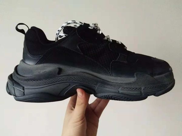 2019 dad shoes 17fw tripe s womens comfort casual shoes mens daily lifestyle skateboarding shoe make old sports athletic walking sneakers, Black
2019 dad shoes 17fw tripe s womens comfort casual shoes mens daily lifestyle skateboarding shoe make old sports athletic walking sneakers, Black