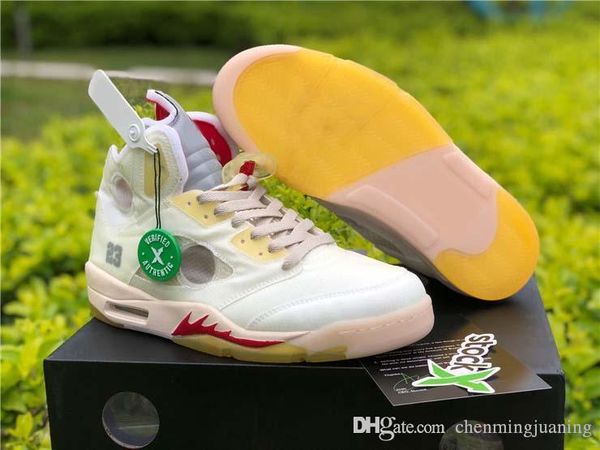 est off authentic white x air 5 high og sail retro basketball shoes fire red 5s men sports sneakers ct8480-100 with original box
est off authentic white x air 5 high og sail retro basketball shoes fire red 5s men sports sneakers ct8480-100 with original box