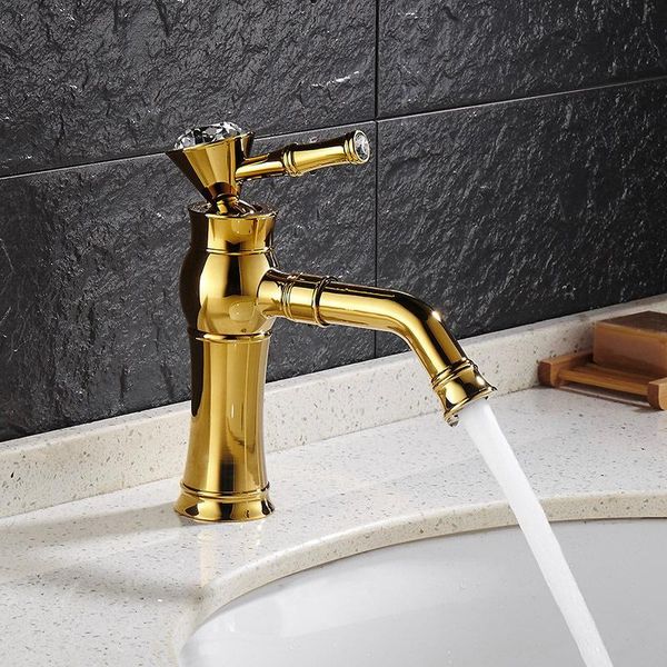 new arrival bathroom gold basin faucet gold finish brass mixer tap with ceramic torneiras para banheiro
new arrival bathroom gold basin faucet gold finish brass mixer tap with ceramic torneiras para banheiro