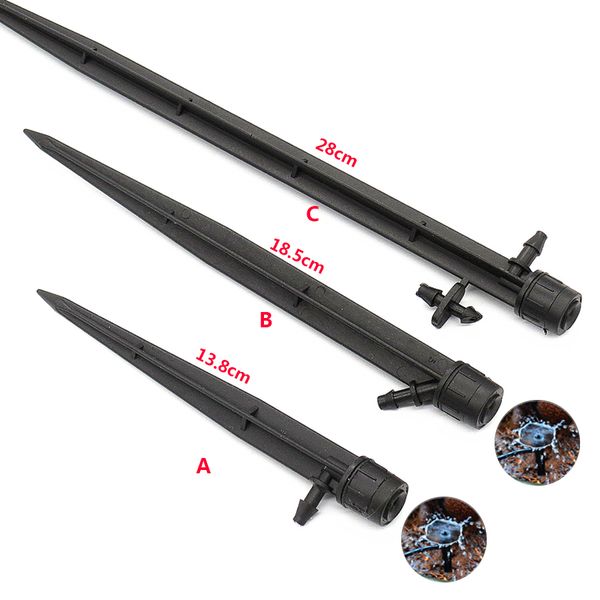 muciakie 13/18/28cm garden pin sprinklers nozzle for 4/7mm inserting ground sprinker 360 degree adjustable dripper connectors
muciakie 13/18/28cm garden pin sprinklers nozzle for 4/7mm inserting ground sprinker 360 degree adjustable dripper connectors