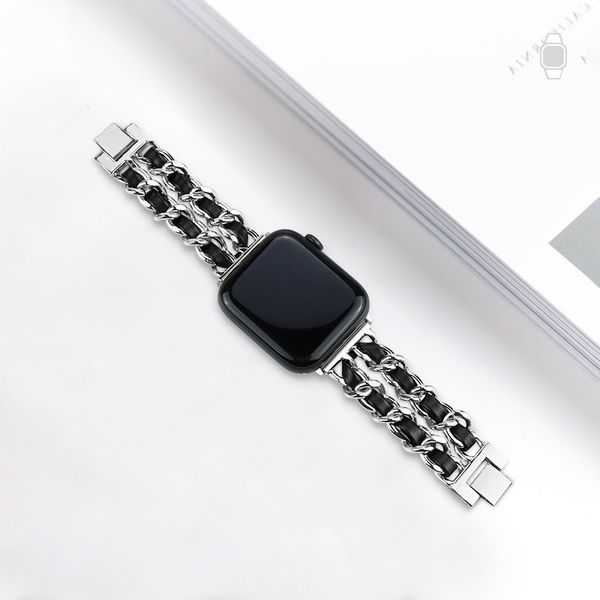 metal strap for apple watch 5/4/3/2/1 iwatch band 40mm 38mm 42mm 44mm link bracelet fragrance chain watchband accessories, Black;brown
metal strap for apple watch 5/4/3/2/1 iwatch band 40mm 38mm 42mm 44mm link bracelet fragrance chain watchband accessories, Black;brown