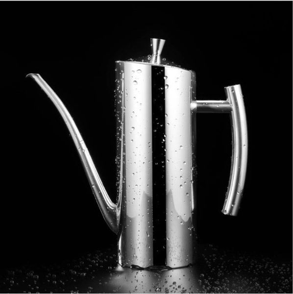 Oil di pen er bottle tainle teel olive oil auce di pen er with drip pout long mouth leak proof controllable pot vinegar container
Oil di pen er bottle tainle teel olive oil auce di pen er with drip pout long mouth leak proof controllable pot vinegar container