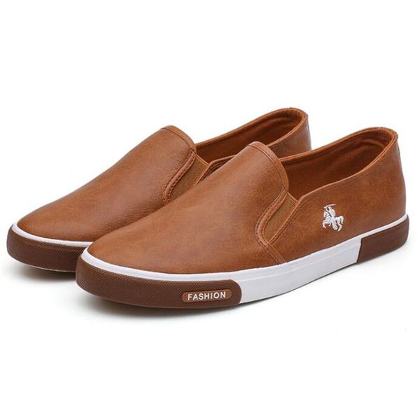 new men's leather shoes four seasons low to help a foot business casual lazy shoes men loafers mens style sneakers, Black
new men's leather shoes four seasons low to help a foot business casual lazy shoes men loafers mens style sneakers, Black