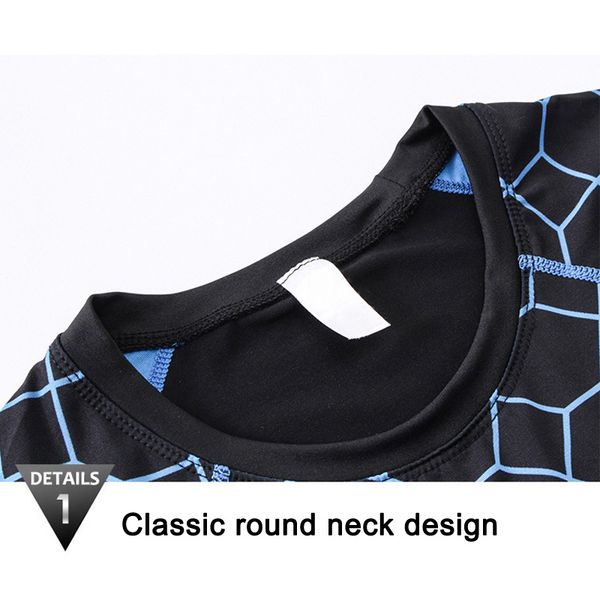 new men summer quick-dry tight breathable printed sports shirt with round neck short sleeve lmh66, Black;red
new men summer quick-dry tight breathable printed sports shirt with round neck short sleeve lmh66, Black;red