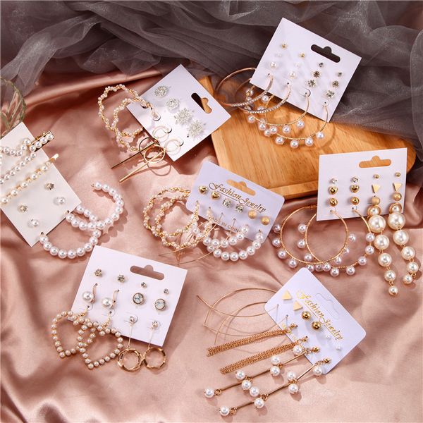32 style mix tassel acrylic earrings for women rhinestone sun flower geometric earring set female fashion jewelry, Golden;silver
32 style mix tassel acrylic earrings for women rhinestone sun flower geometric earring set female fashion jewelry, Golden;silver