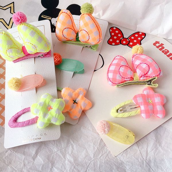 simple girl cute hair pin cartoon fluorescence stripe mini bow small flower ear hair clips for children fashion accessories, Slivery;white
simple girl cute hair pin cartoon fluorescence stripe mini bow small flower ear hair clips for children fashion accessories, Slivery;white